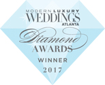 Modern Luxury Weddings Atlanta - Diamond Award Winner