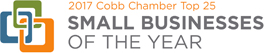 Cobb Chamber of Commerce - Small Business of The Year Award Winner